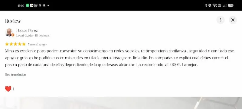 Testimonio 2